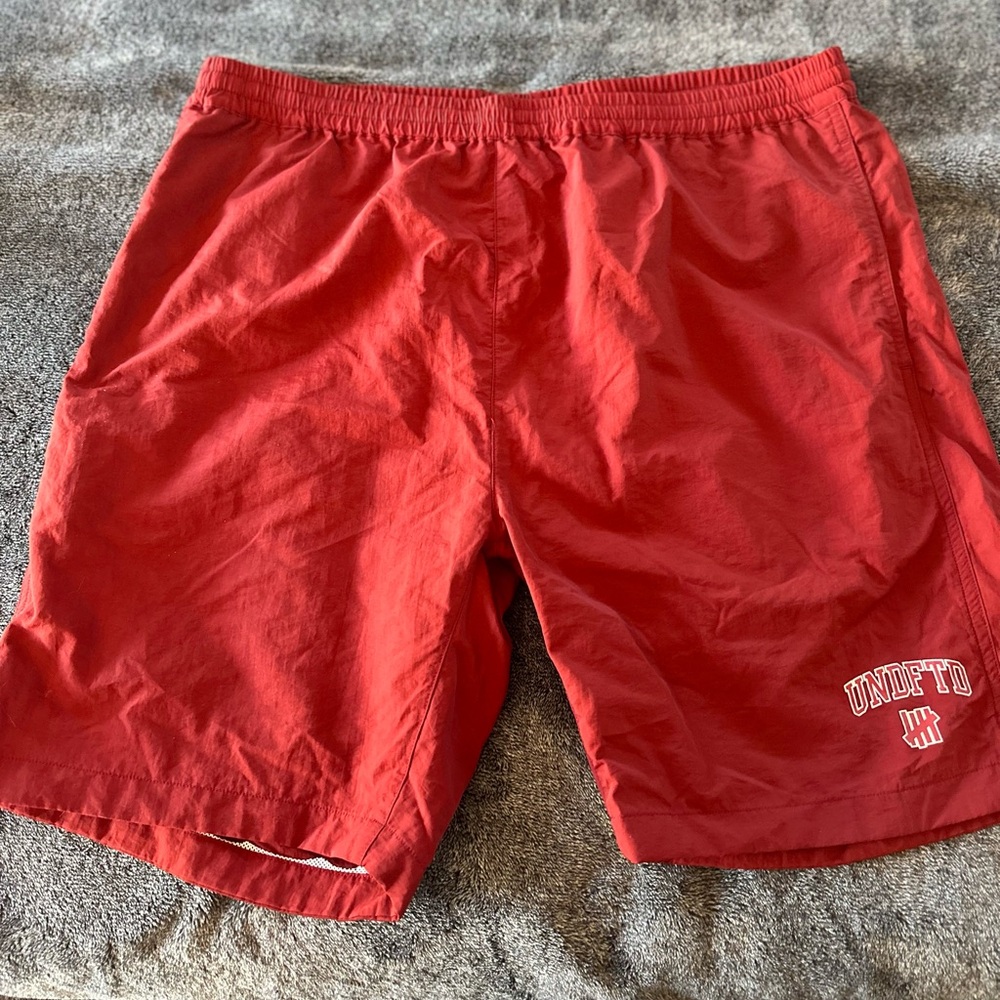 Undefeated Shorts, Red, XL